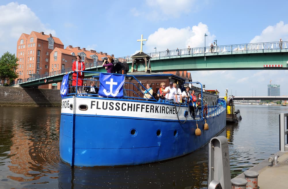 Neue Vorsitzende für die Flussschifferkirche