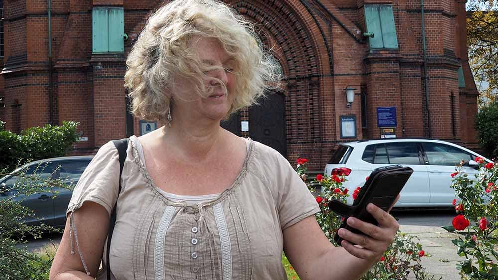 Gott und die Welt auf dem Display