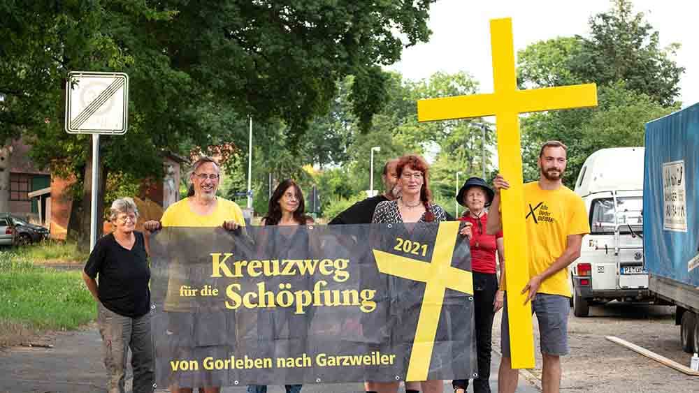 Ein Protestmarsch auf 500 Kilometern