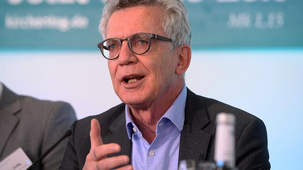 De Maizière: Vorfreude wie noch nie auf Kirchentag