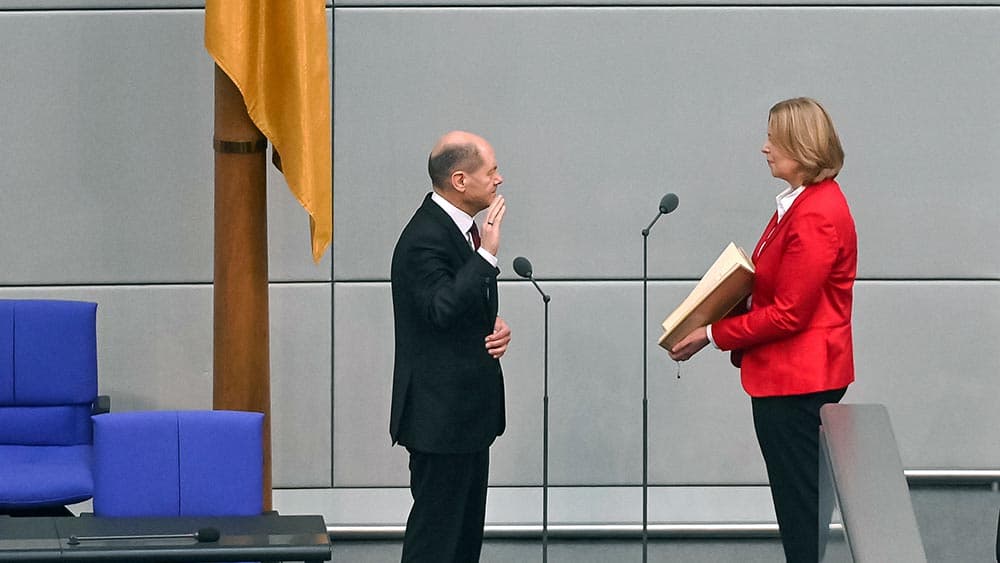 Welche neuen Minister auf Gottes Hilfe schwören