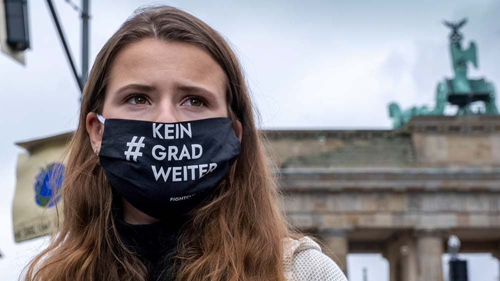 Klimaaktivistin Luisa Neubauer fordert mehr Einsatz der Kirche