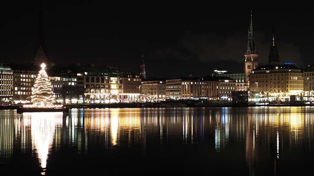 Alstertanne leuchtet in diesem Jahr kürzer