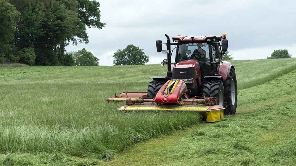 Dieser Landwirt gönnt sich keine Ruhe