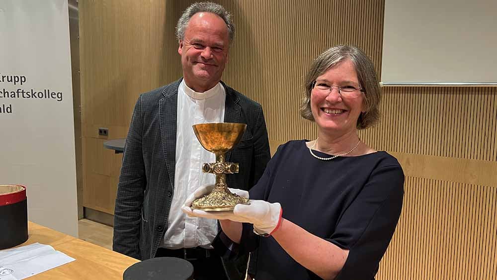 Wertvoller Abendmahlskelch wandert ins Pommersche Landesmuseum
