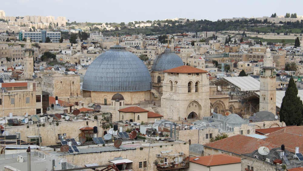 Christliches Heiligtum: Die Grabeskirche in Jerusalem