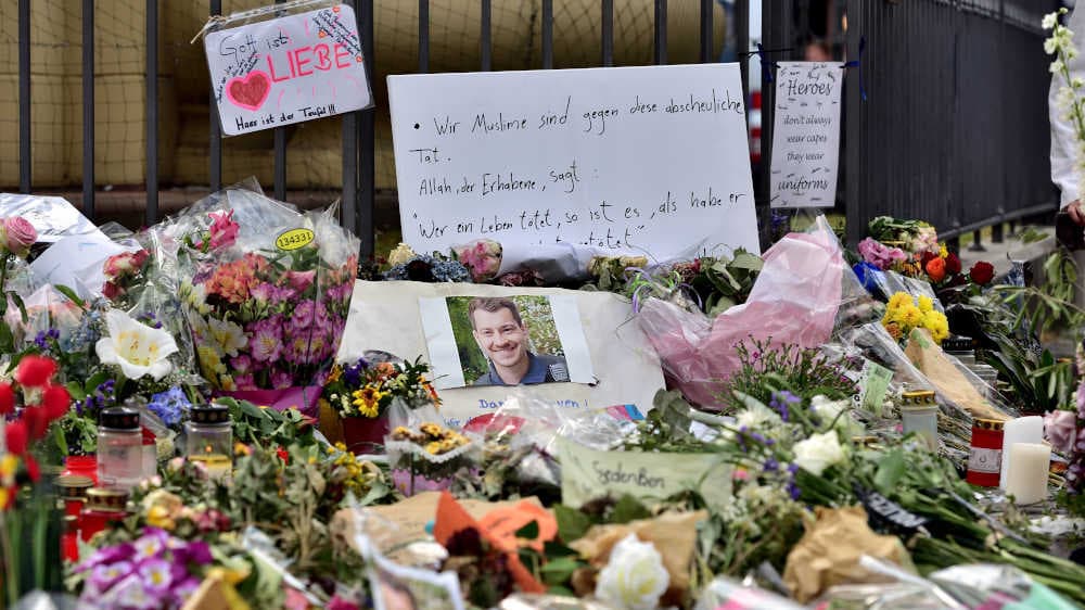 Trauerfeier für getöteten Polizisten Rouven Laur