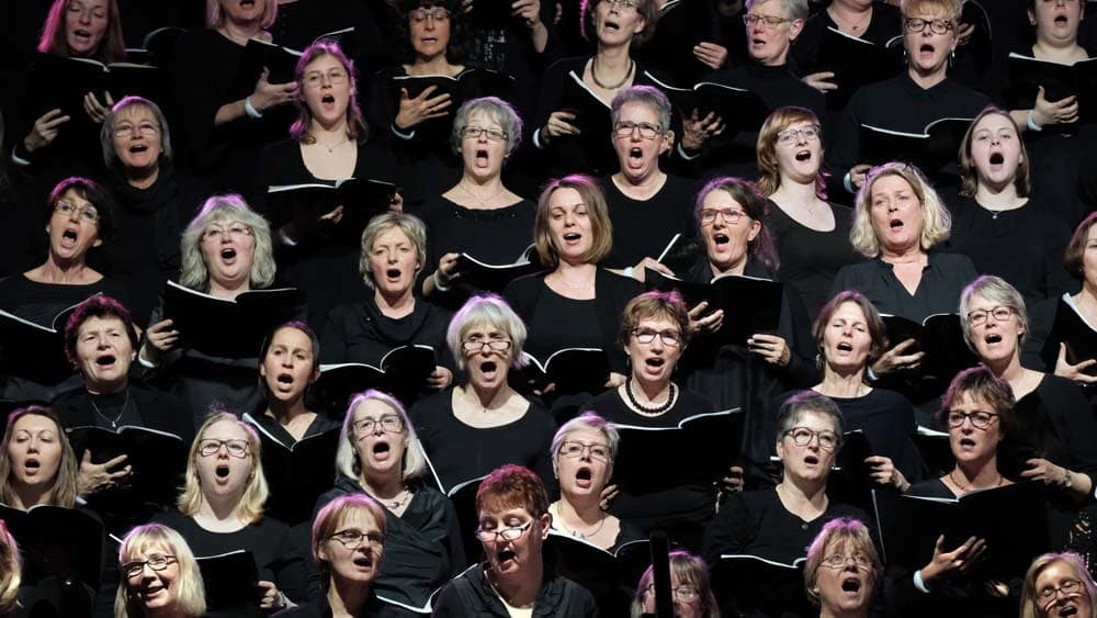 So läuft das Chorfest “Dreiklang”