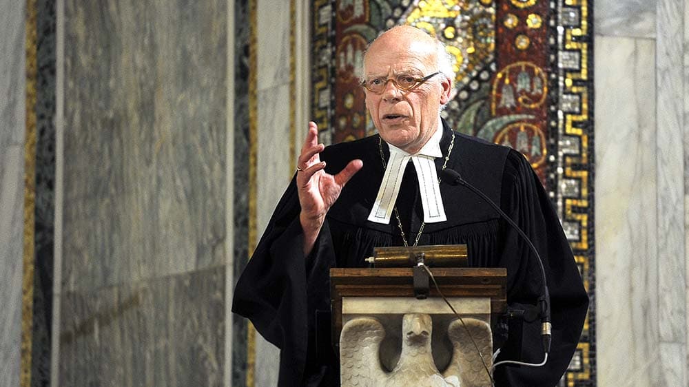 Predigten sind immer noch seine Leidenschaft