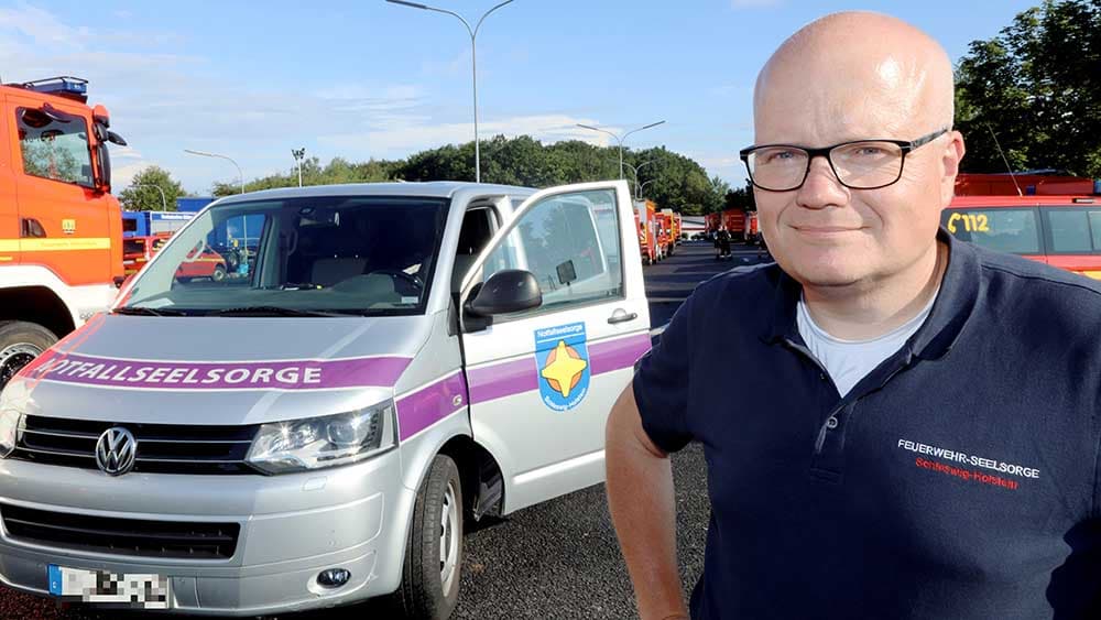 Zum Seelsorge-Einsatz ins Flut-Gebiet