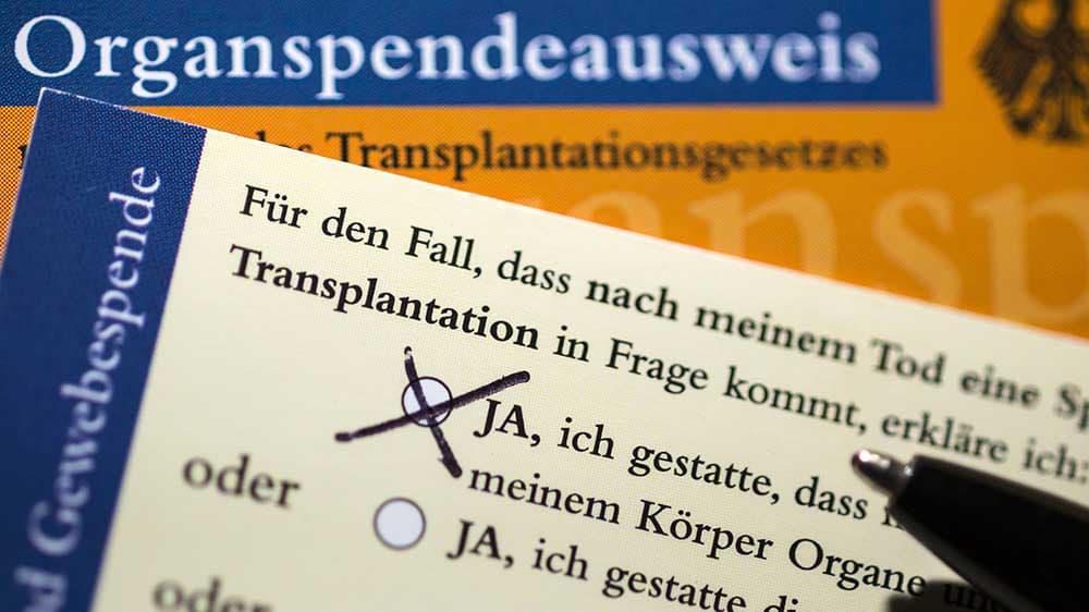 FDP-Abgeordnete dringt auf digitales Register von Organspendern