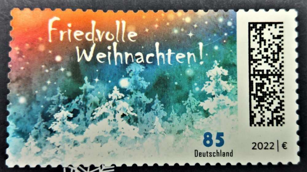 Winterliche Eichhörnchen: Neue Weihnachts-Briefmarke bekannt gegeben
