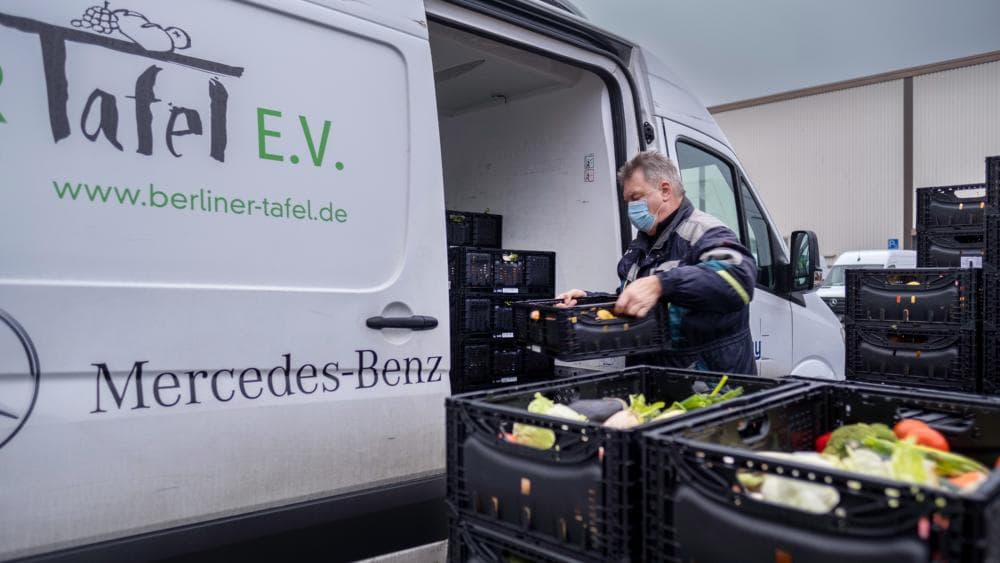 Die Tafeln retten Lebensmittel künftig online