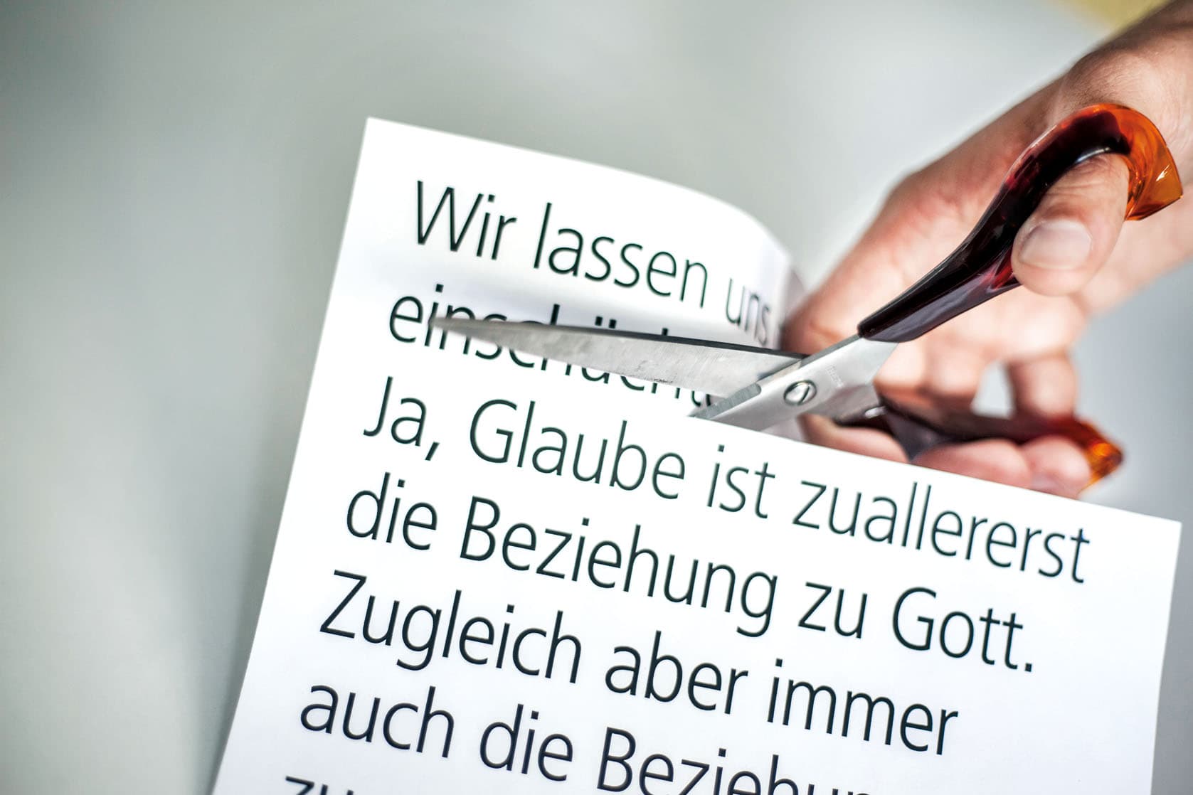 „Legt die Lüge ab“