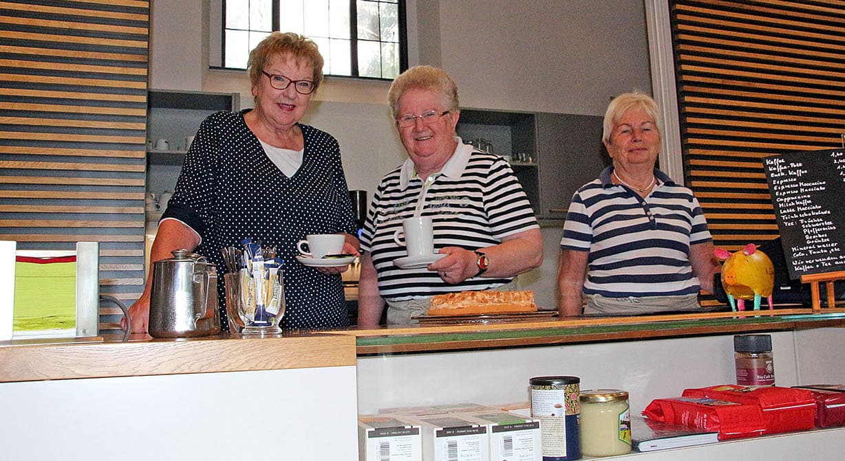 Ein Kaffee und ein Gebet