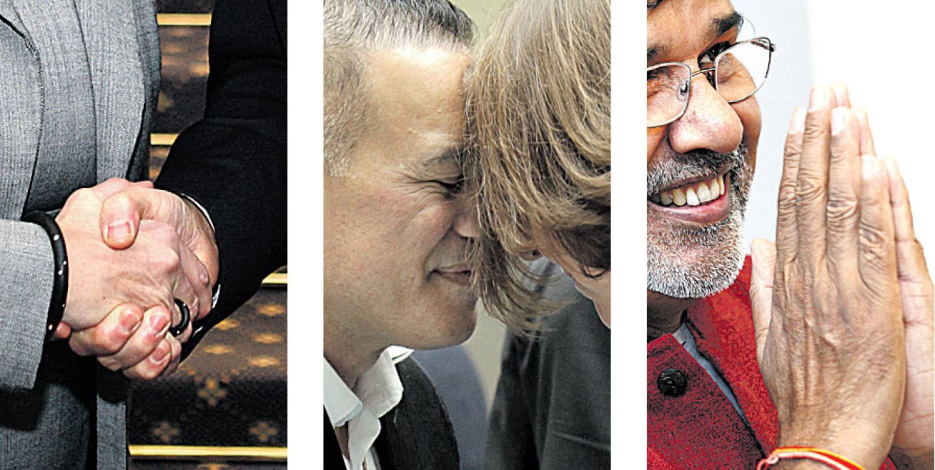 Andere Hände – andere Sitten