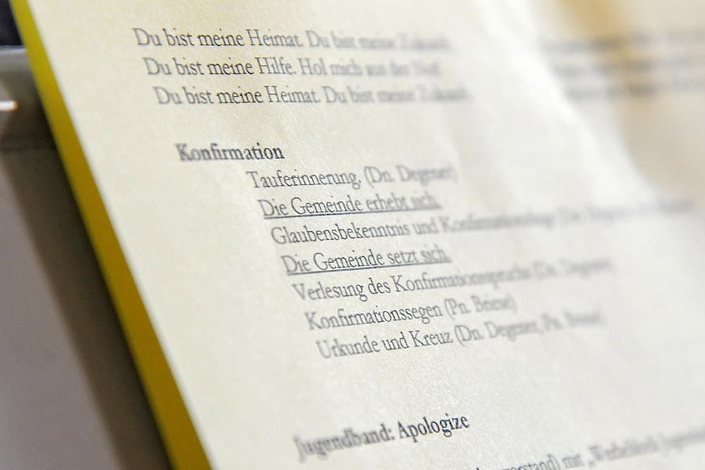 Über 36.000 Jugendliche in NRW werden konfirmiert