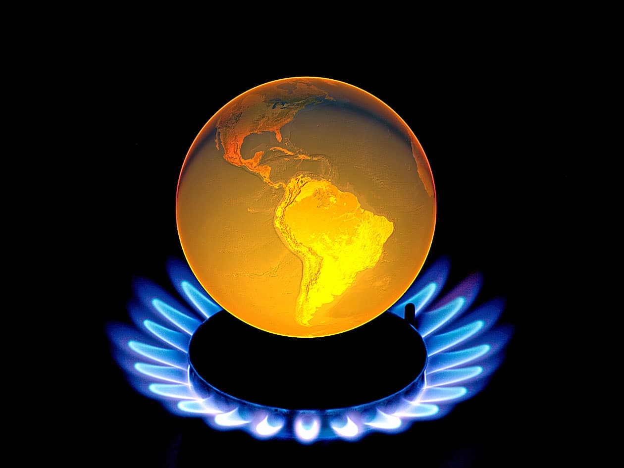 Die Flamme muss runter