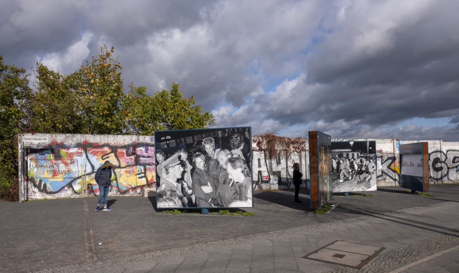 Wo die Berliner Mauer noch steht