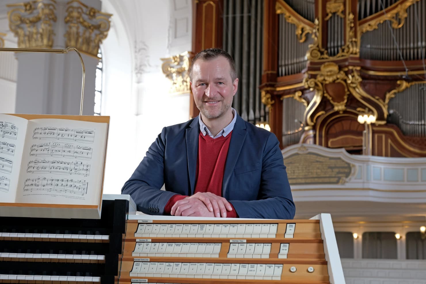 Neuer Michel-Organist schwärmt von der Elbe