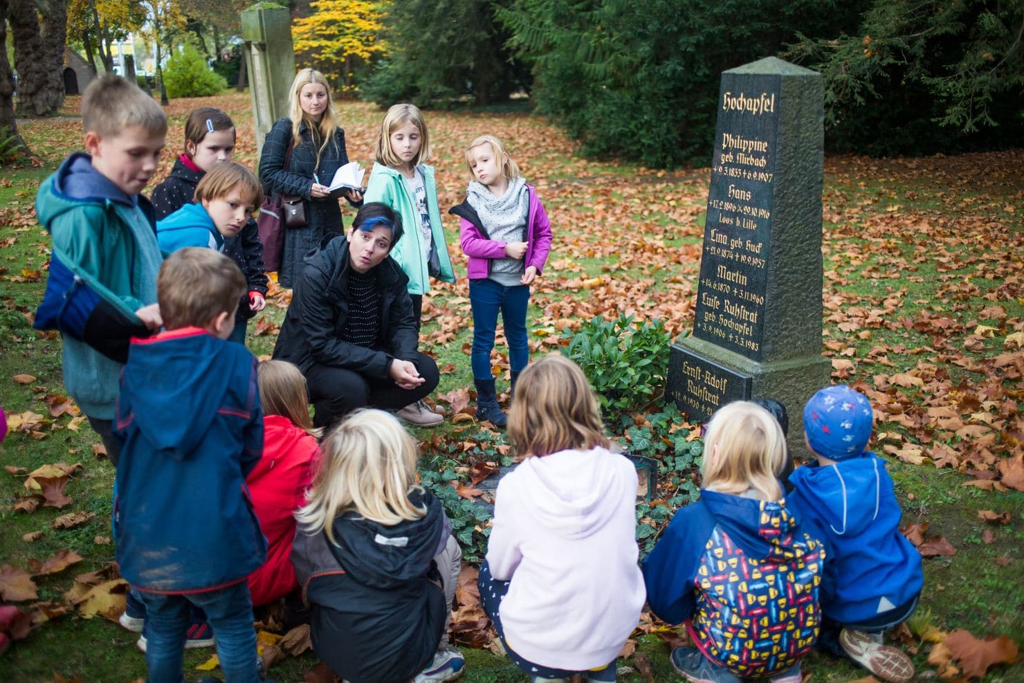 Oma sitzt nicht auf der Wolke
