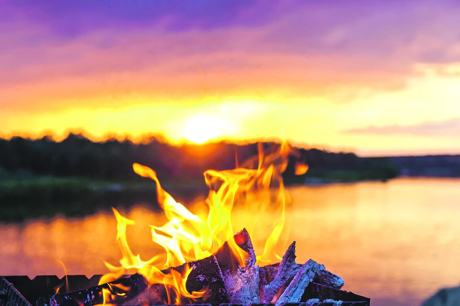Rückblick am Lagerfeuer