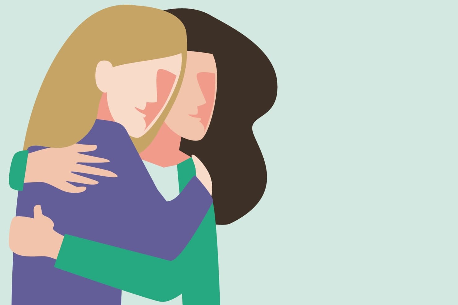 Glück trotz schwerer Zeiten