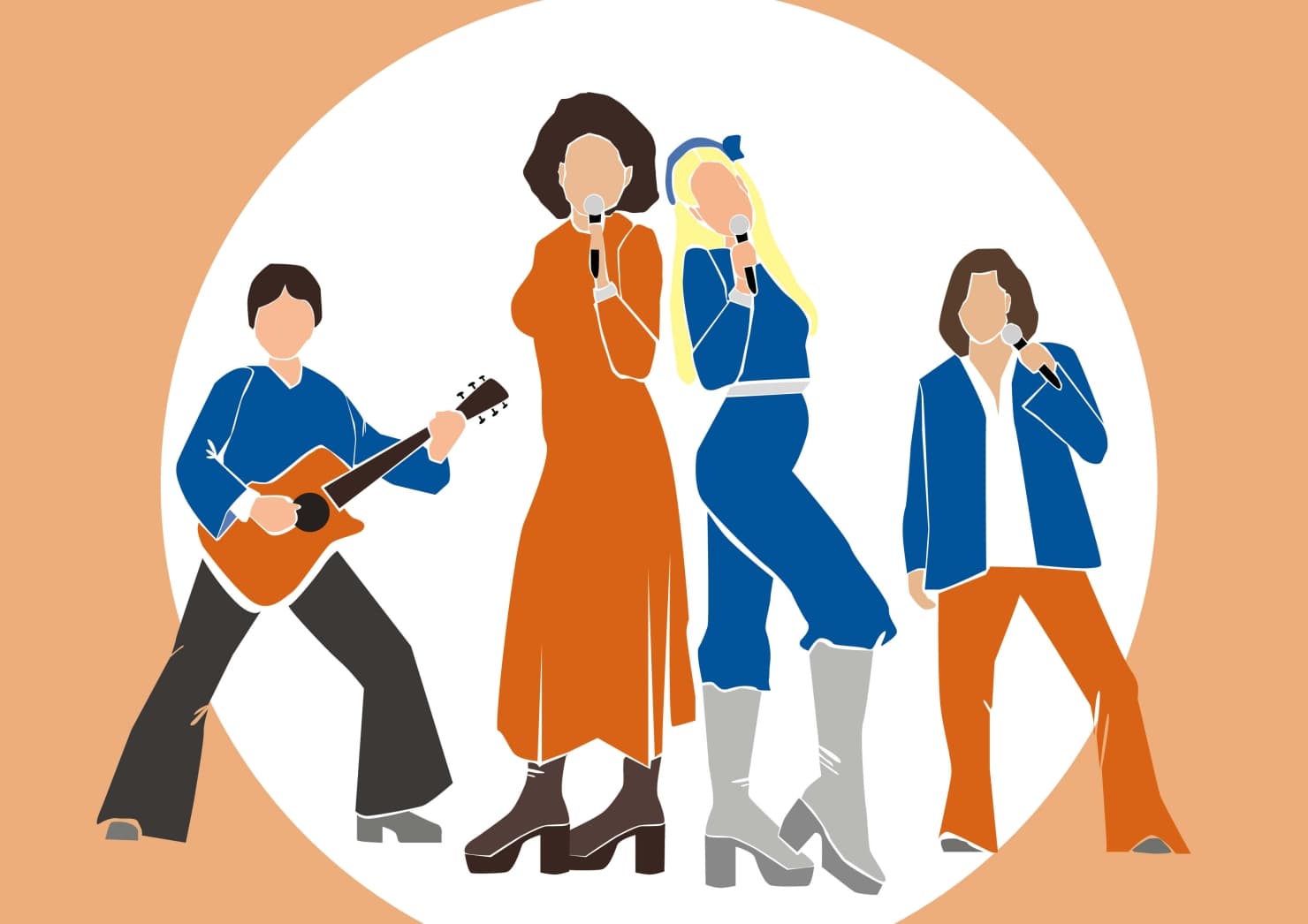 Einen Augenblick lang wieder jung