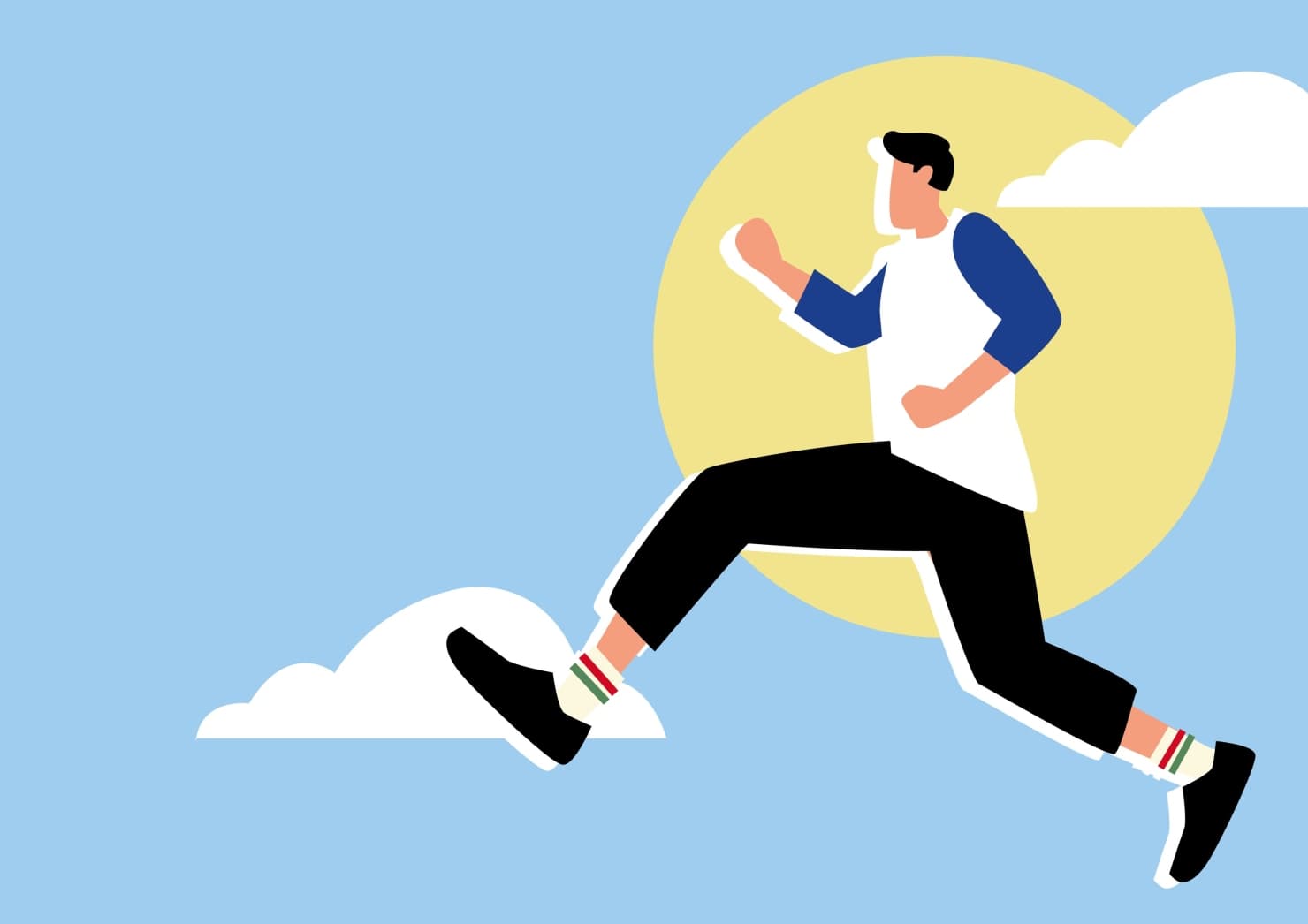 Über Mauern springen