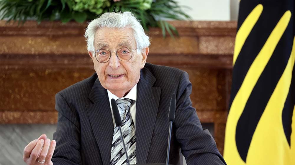 Gerhart Baum: AfD größte Gefahr für deutsche Demokratie seit 1949