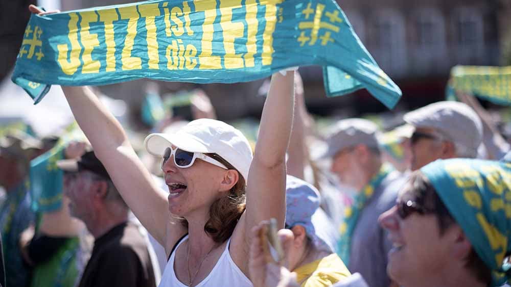 Kirchentag: Rechtsextremismus und Glaube unvereinbar