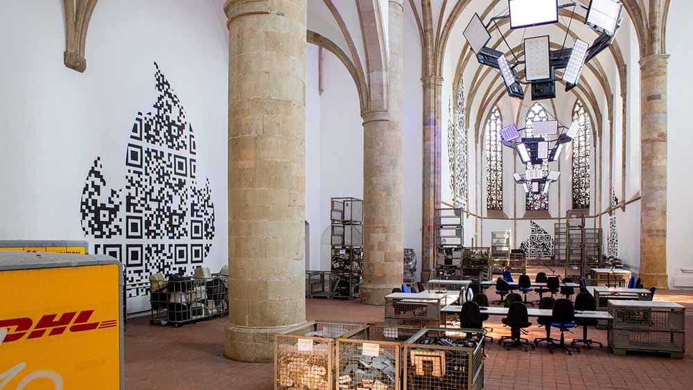 Die Kunsthalle Osnabrück wird zum Recyclinghof mit Packstation