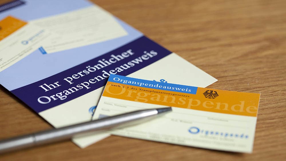 Politik, Kirche und Medizin werben für mehr Organspenden
