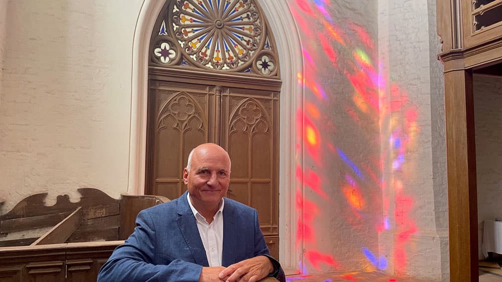 Bau-Pastor Wolfgang Schmidt: „Ich wollte, dass Gott hier wirken kann“