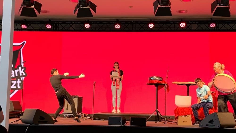 Eine Predigt als Pantomime