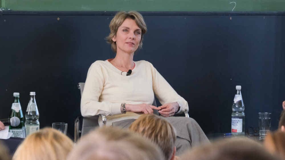 ZDF-Moderatorin Slomka: Pressefreiheit ist in Gefahr