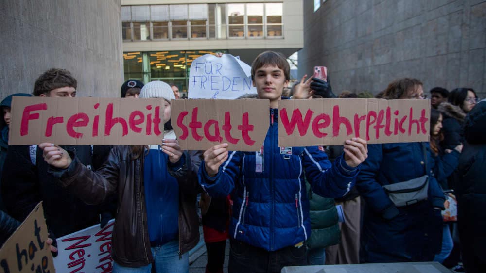 Zahl der Wehrdienstverweigerer stark angestiegen