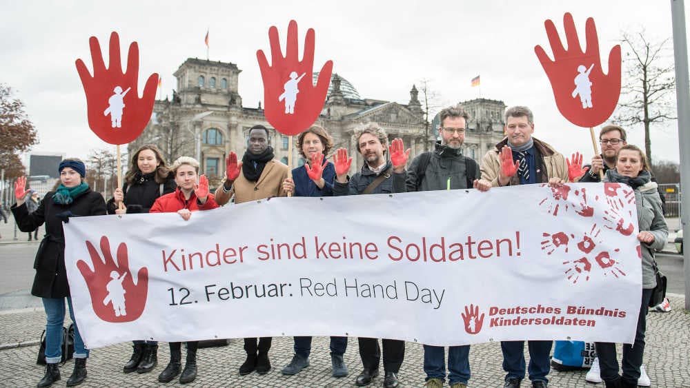 Bündnis Kindersoldaten fordert besseren Schutz
