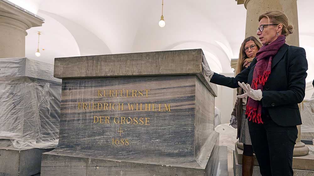 Sanierte Hohenzollerngruft: Mehr Licht, mehr Luft