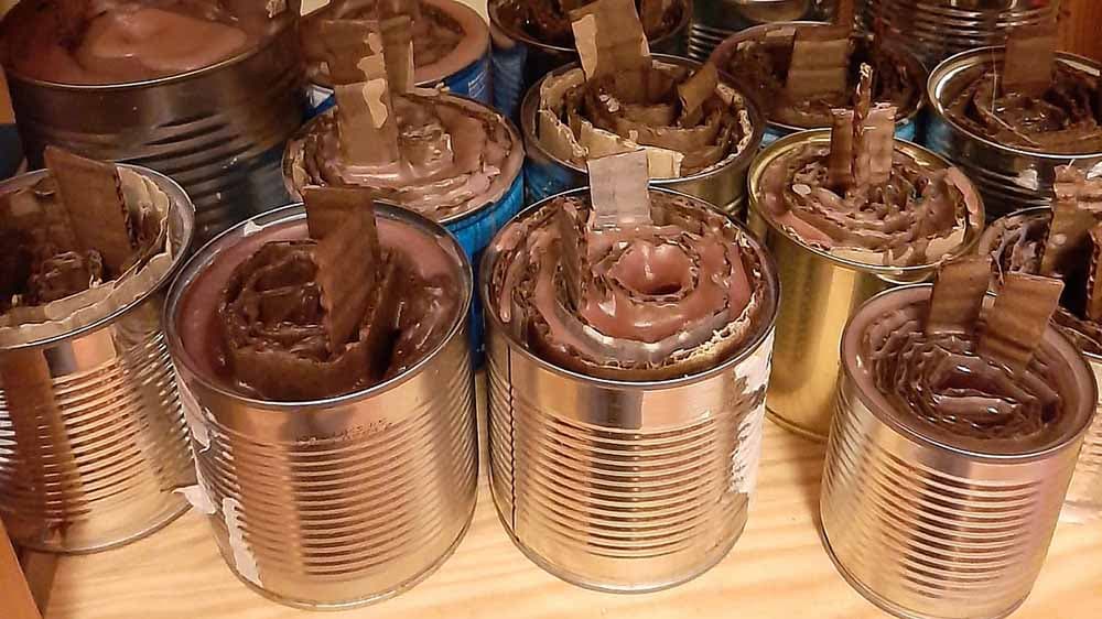 Kleine Flamme der Hoffnung